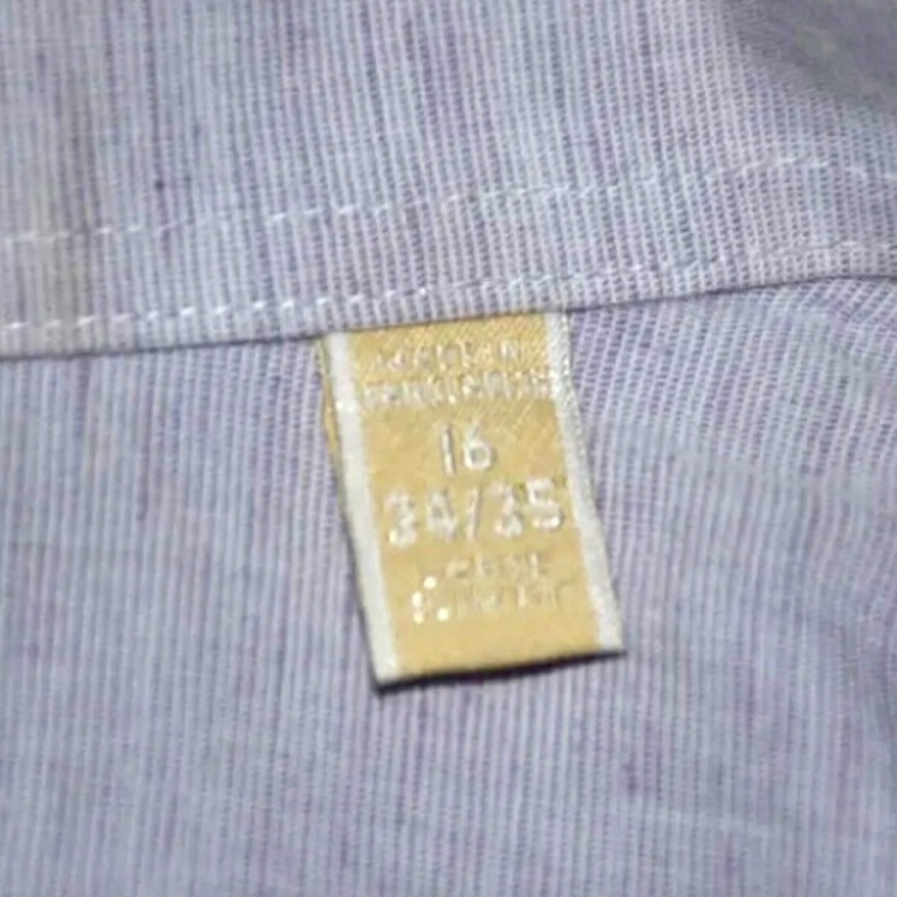 Michael Kors shirt 16 34/35 lilac color - Picture 5 of 5